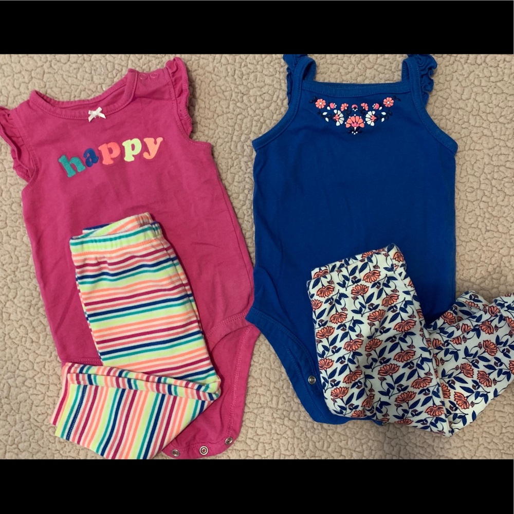 2 pairs of Carter’s Outfit